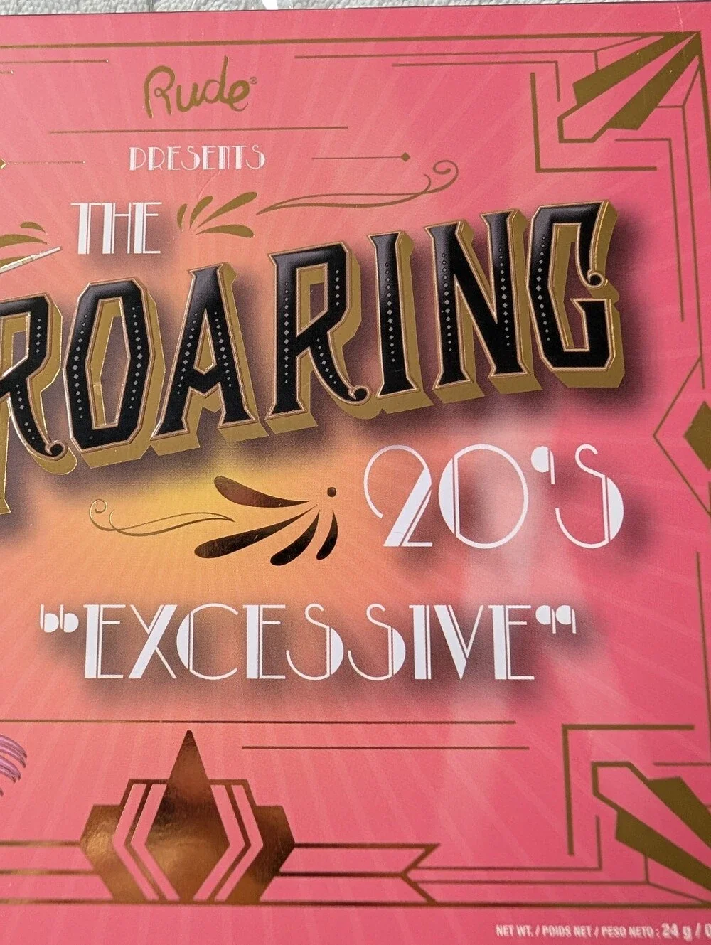 Rude Cosmetics Roaring 20's "Excessive" Pressed Pigments & Eyeshadows NEW - Picture 2 of 7